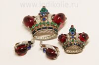 Сьют "Trifari" crown Sterling